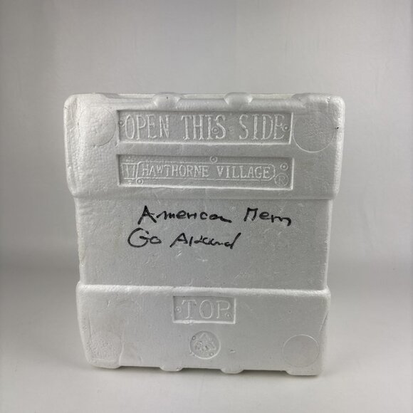 Hawthorne Village “Merry Go Christmas Carousel” 79826 Retired Rotating Figure - Picture 7 of 7